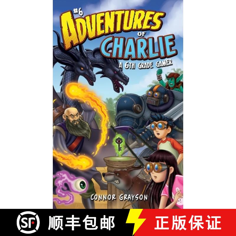 【2-3周达】Adventures of Charlie: A 6th Grade Gamer #6 [9781956262353]
