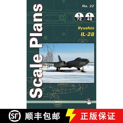 【3-4周达】Scale Plans No. 22: Ilyushin Il-28 [9788363678777]