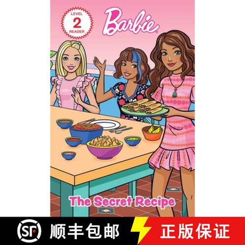 【3-4周达】Barbie & Teresa: The Secret Recipe [9781640365667]