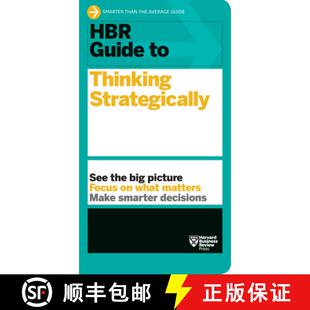 【3-4周达】HBR Guide to Thinking Strategically (HBR Guide Series) [9781633696952]