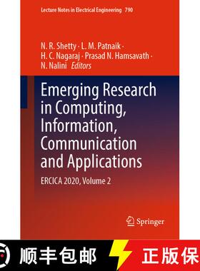 【3-4周达】Emerging Research in Computing, Information, Communication and Applications : ERCICA 2020,... [9789811613418]