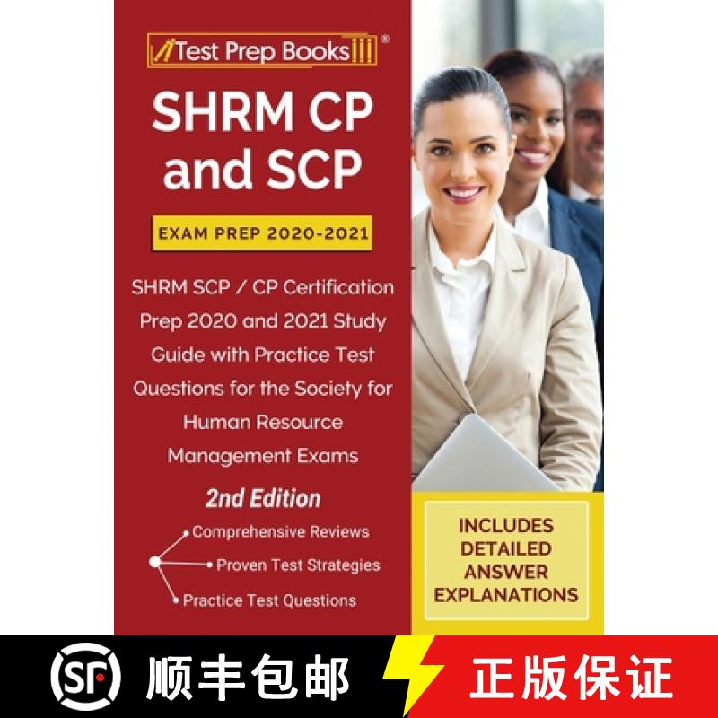 【2-3周达】SHRM CP and SCP Exam Prep 2020-2021: SHRM SCP / CP Certification Prep 2020 and 2021 Study ... [9781628459135]
