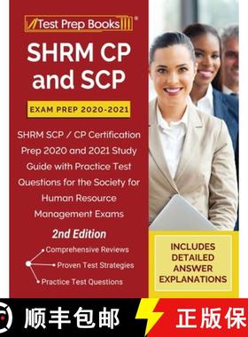 【3-4周达】SHRM CP and SCP Exam Prep 2020-2021: SHRM SCP / CP Certification Prep 2020 and 2021 Study ... [9781628459135]