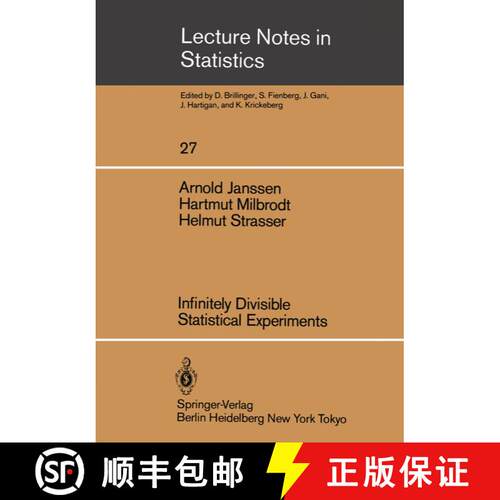 【3-4周达】Infinitely Divisible Statistical Experiments [9780387960555]