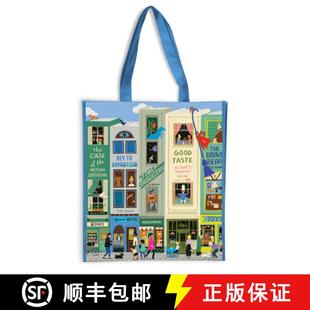 【3-4周达】Main Street Books Reusable Shopping Bag [9780735387850]