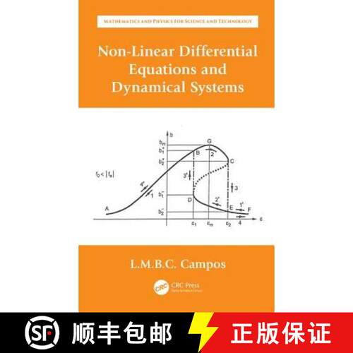 【3-4周达】精装 Non-Linear Differential Equations and Dynamical Systems: Ordinary Differential Equati... [9780367137199]
