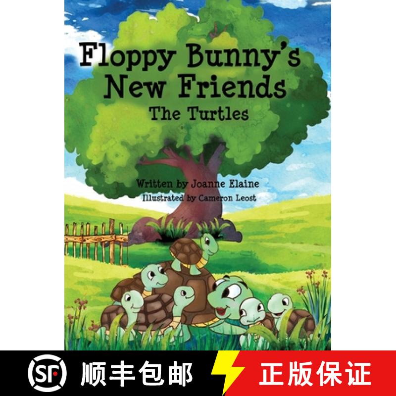 【2-3周达】Floppy Bunny's New Friends - The Turtle Family [9798988421450]