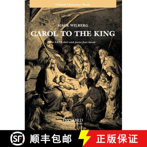 【3-4周达】Carol to the King: Vocal Score (Vocal score) [9780193869752]