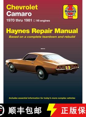 【3-4周达】Chevrolet Camaro V-8, 1970-81 Owner's Workshop Manual [9780856968815]