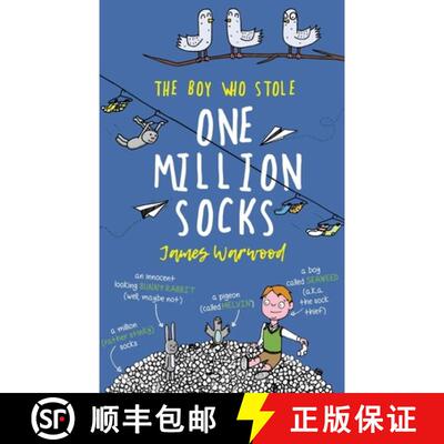 【3-4周达】The Boy Who Stole One Million Socks: a brilliantly funny children's book to inspire young ... [9781915646118]