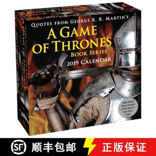 【3-4周达】Quotes from George R.R. Martin's a Game of Thrones Book Series 2019 Day-to-Day Calendar [9781449493202]