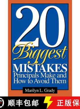 【3-4周达】20 Biggest Mistakes Principals Make and How to Avoid Them [9780761946014]