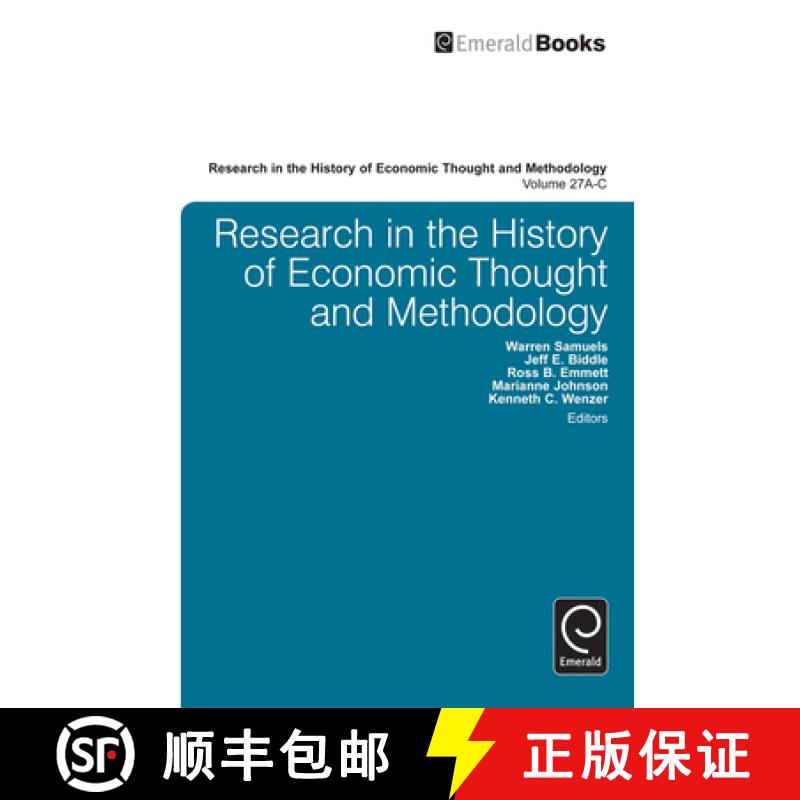 【3-4周达】Research in the History of Economic Thought and Methodology (Part A, B & C) [9781848556621]