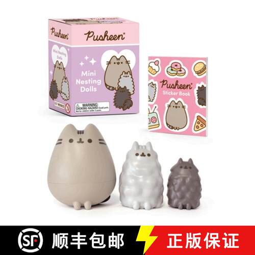 【3-4周达】Pusheen Mini Nesting Dolls [9798894141312]