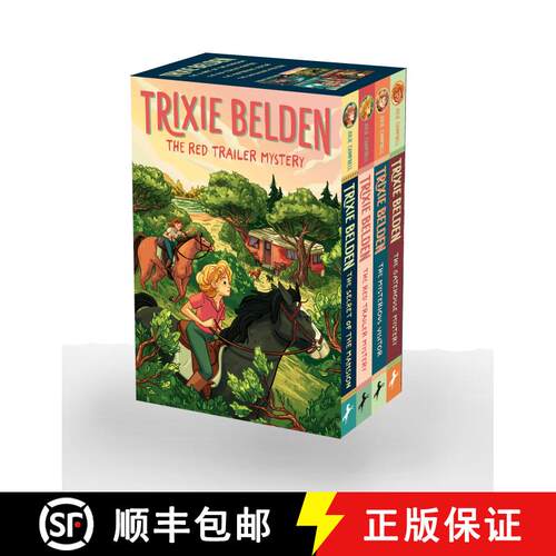 【3-4周达】Trixie Belden Boxed Set #1-4 [9780593904671]
