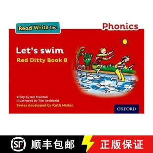 Write Let Read Book 9780198371267 Ditty Inc. 3周达 Swim Phonics Red