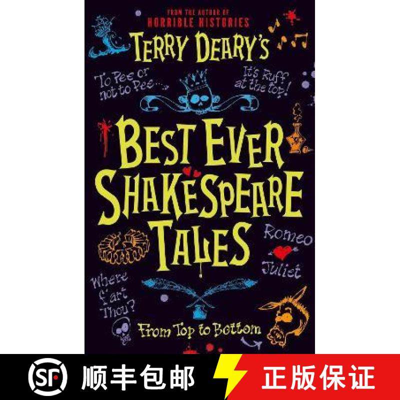 【3-4周达】Terry Deary's Best Ever Shakespeare Tales [9780702308468]