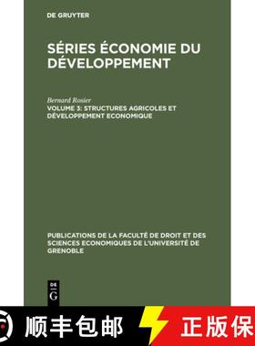 【3-4周达】Structures agricoles et  développement economique [9783110994599]
