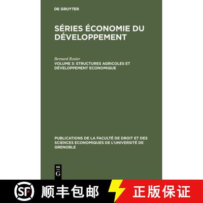 预订 Structures agricoles et  développement economique [9783110994599]