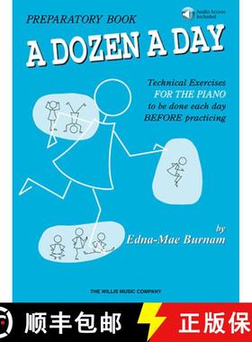 预订 A Dozen a Day Preparatory Book (Book/Online Audio) [9781458426895]