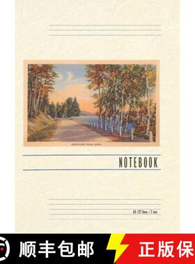 【3-4周达】Vintage Lined Notebook Greetings from Minnesota [9798385427116]