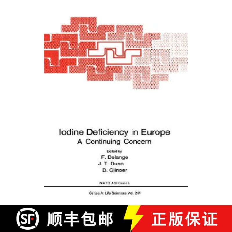 【3-4周达】Iodine Deficiency in Europe : A Continuing Concern [9780306444104]