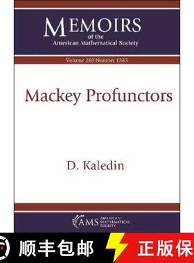 【3-4周达】Mackey Profunctors [9781470455361]