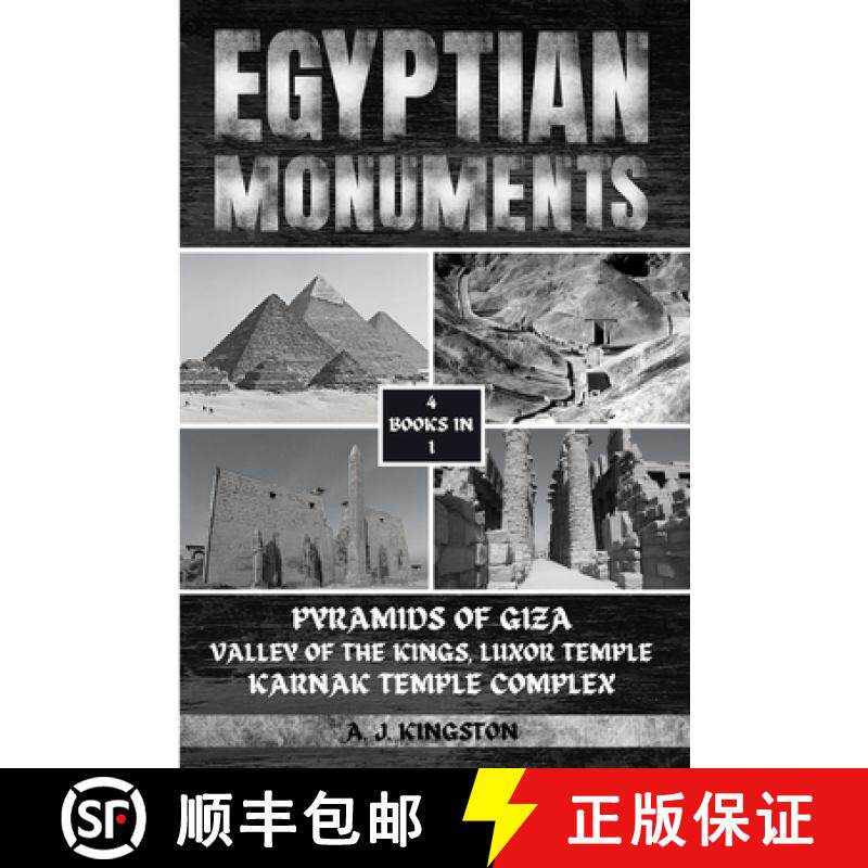 预订 Egyptian Monuments: Pyramids Of Giza, Valley Of The Kings, Luxor Temple, Karnak Temple Complex [9781839383823]