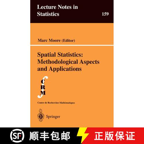【3-4周达】Spatial Statistics: Methodological Aspects and Applications [9780387952406]