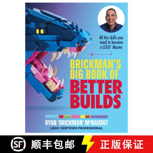 【3-4周达】Brickman's Big Book of Better Builds: All the skills you need to become a LEGO (R) Master [9781911668589]