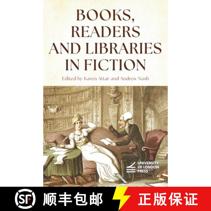 【3-4周达】Books, Readers and Libraries in Fiction [9781913739034]