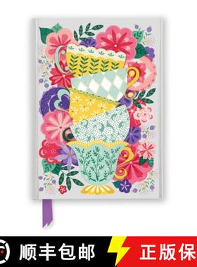 【3-4周达】Jenny Zemanek: Teacups (Foiled Journal) [9781804172865]