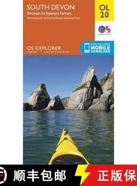 【3-4周达】South Devon, Brixham to Newton Ferrers [9780319242599]