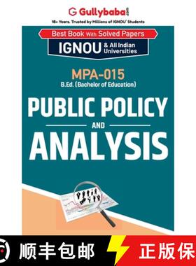 【3-4周达】MPA-015 Public Policy and Analysis [9789381066461]