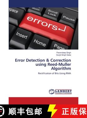 预订 Error Detection & Correction using Reed-Muller Algorithm [9783659136474]