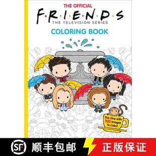 【3-4周达】The Official Friends Coloring Book: The One with 100 Images to Color! the Perfect Stocking... [9781338790900]