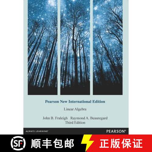 【3-4周达】Linear Algebra: Pearson New International Edition [9781292042725]