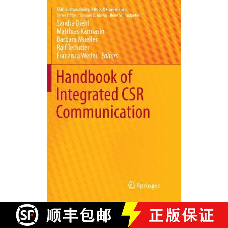 【3-4周达】Handbook of Integrated Csr Communication [9783319831138]