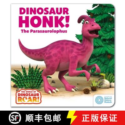 【3-4周达】The World of Dinosaur Roar!: Dinosaur Honk! The Parasaurolophus: Book 9 [9781408372654]