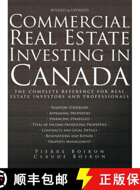 【3-4周达】Commercial Real Estate Investing In Canada: The Complete Reference For Real Estate Profess... [9780470838402]