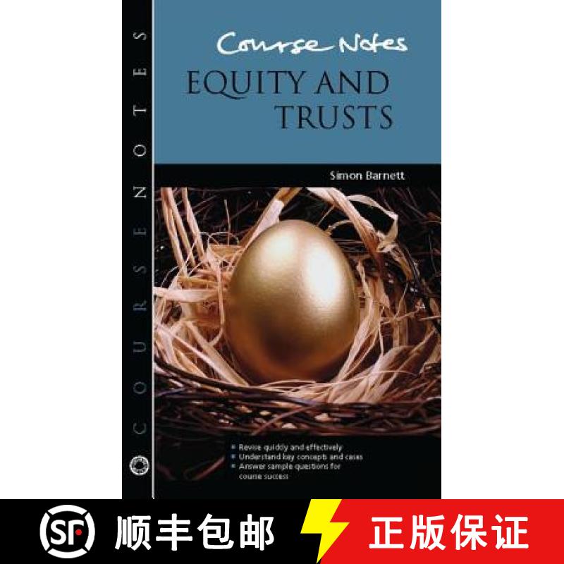 【3-4周达】Course Notes: Equity and Trusts [9781138424593]