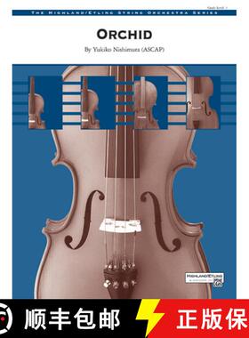 【3-4周达】Orchid: Conductor Score & Parts [9781470650049]
