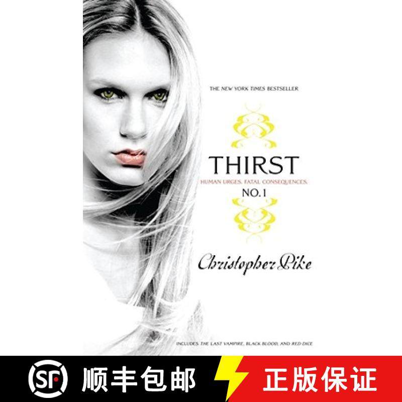 【3-4周达】Thirst No. 1, 1: The Last Vampire, Black Blood, Red Dice [9781416983088]