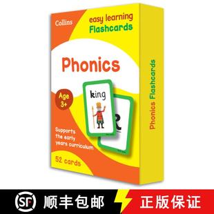【3-4周达】Phonics Flashcards: Prepare for Preschool with Easy Home Learning [9780008201050]