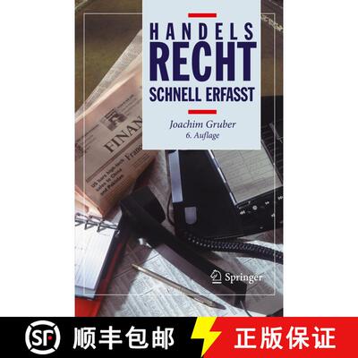 【3-4周达】Handelsrecht - Schnell erfasst (6. Auflage 2019) (6. Auflage 2019) (6. Auflage 2019) (6. A... [9783662583470]