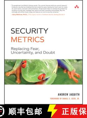 预订 Security Metrics: Replacing Fear, Uncertainty, and Doubt [9780321349989]