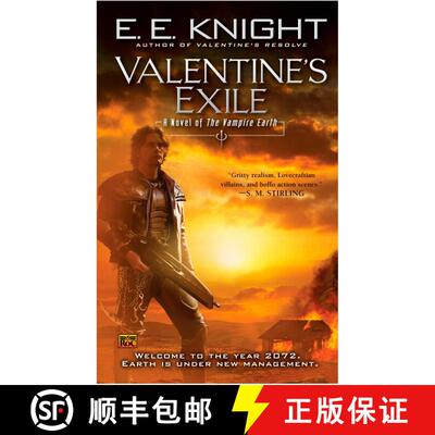 【3-4周达】Valentine's Exile: A Novel of the Vampire Earth [9780451461612]