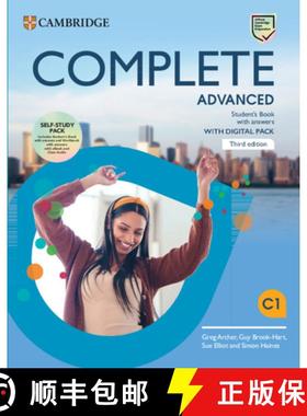 【3-4周达】Complete Advanced Self-Study Pack [9781009162401]