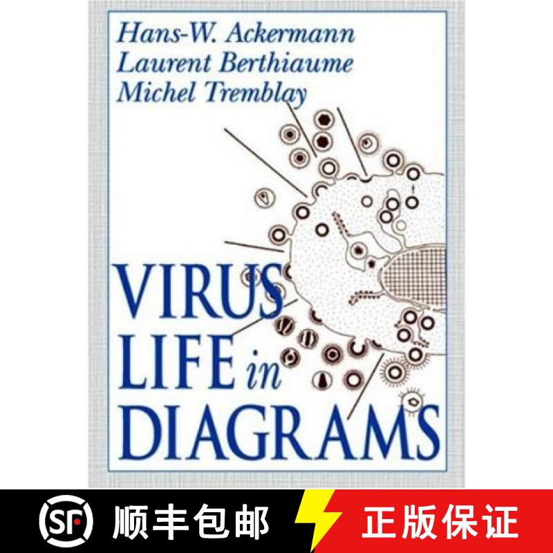 【3-4周达】Virus Life in Diagrams [9780849331268]