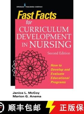 【3-4周达】Fast Facts for Curriculum Development In Nursing: How to Develop and Evaluate Educational ... [9780826170064]